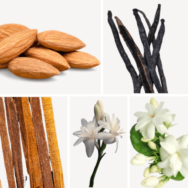 Profumo Doro Jasmin, Mandel, Sandelholz, Tuberose, Vanille